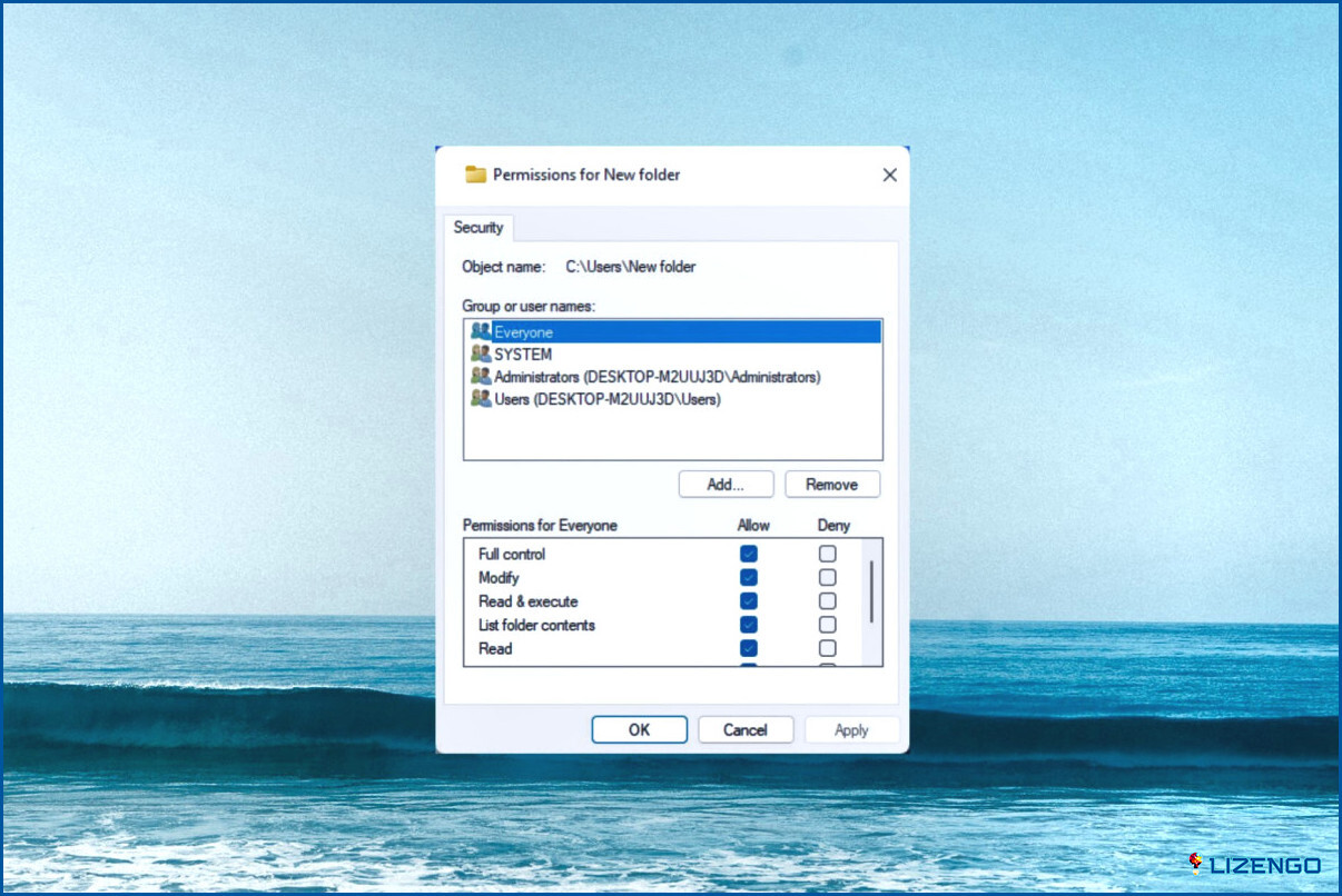 Cómo restablecer todos los permisos de usuario por defecto en Windows 11?