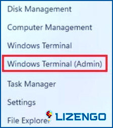 Terminal de Windows