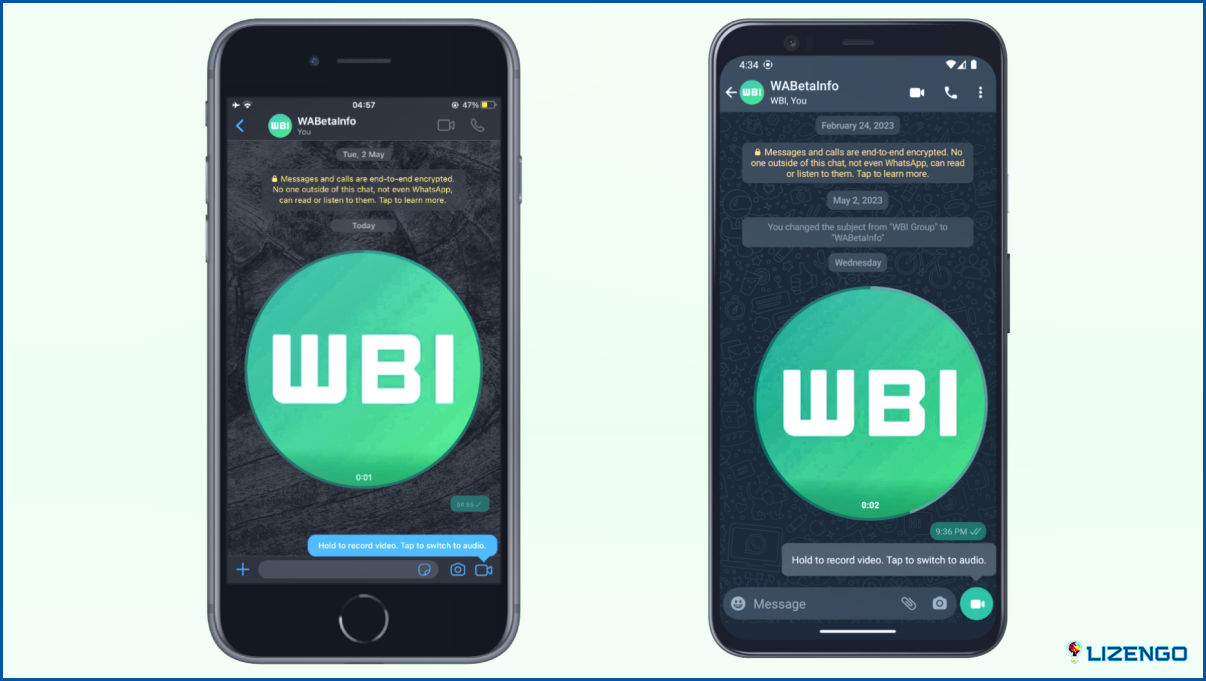 WhatsApp introduce los mensajes cortos de vídeo: aprende a usarlos
