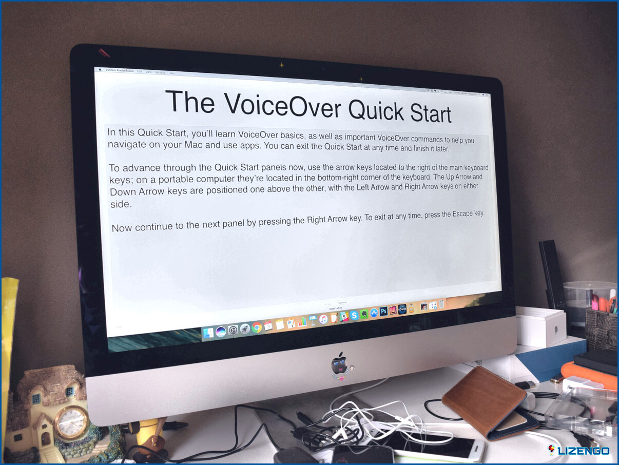 Cómo acceder a todo en tu Mac con voz en off