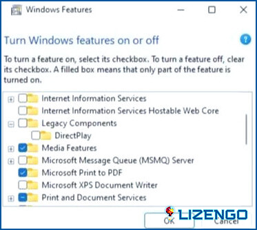 Windows Features