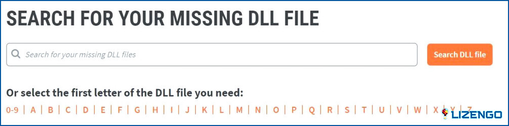 Sitio web de DLL-Files