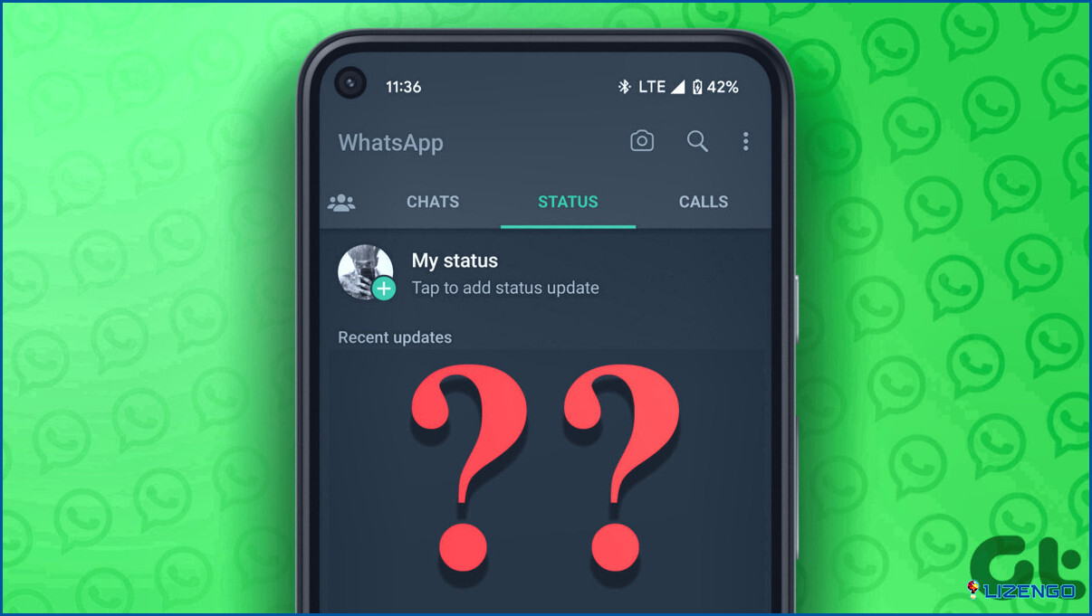 Cómo arreglar el estado de WhatsApp no se muestra?