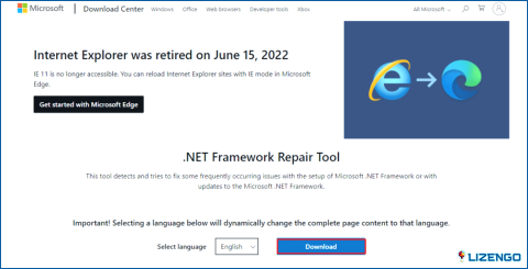 Reparar .net marco